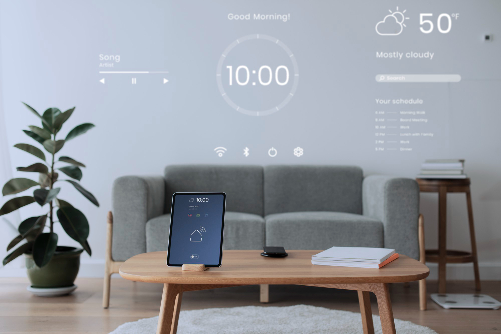 Smart home powered by solar energy