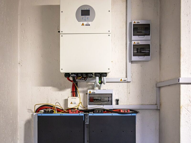 Battery & Inverter Connection
